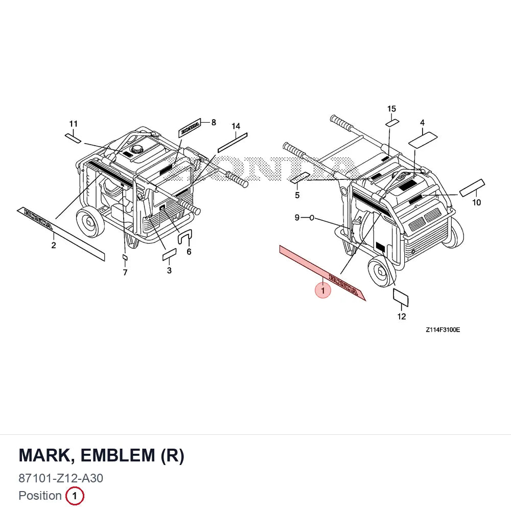 MARK, EMBLEM (R)