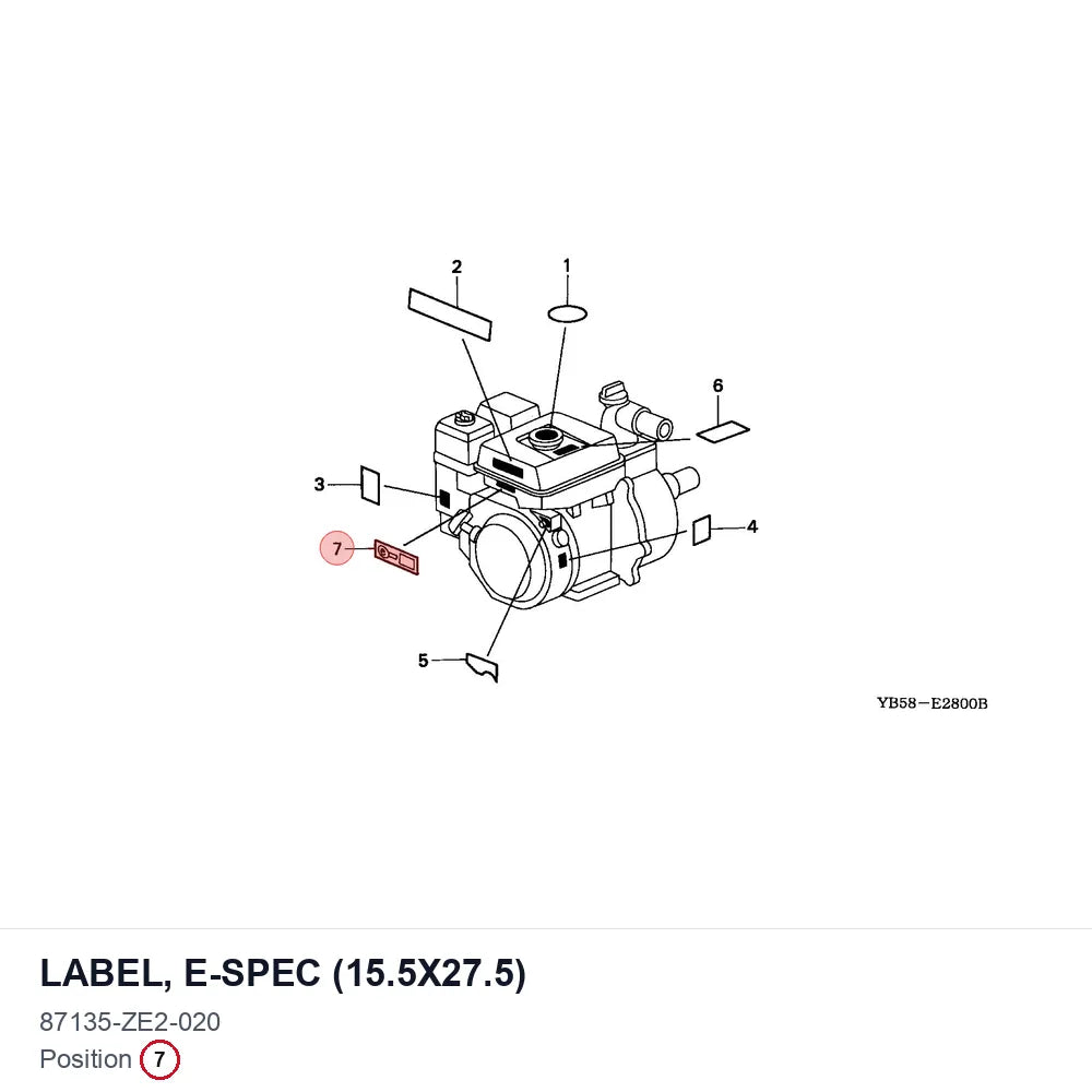 LABEL, E-SPEC (15.5X27.5)