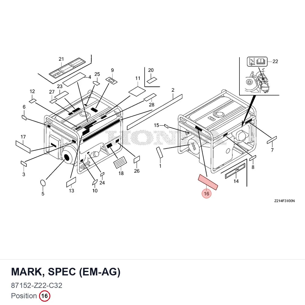 MARK, SPEC (EM-AG)