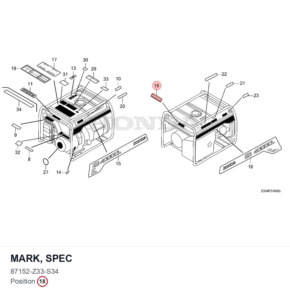 MARK, SPEC