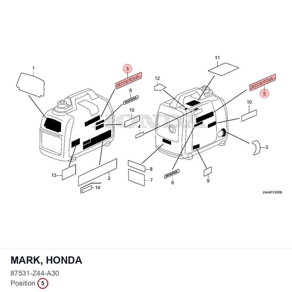 MARK, HONDA