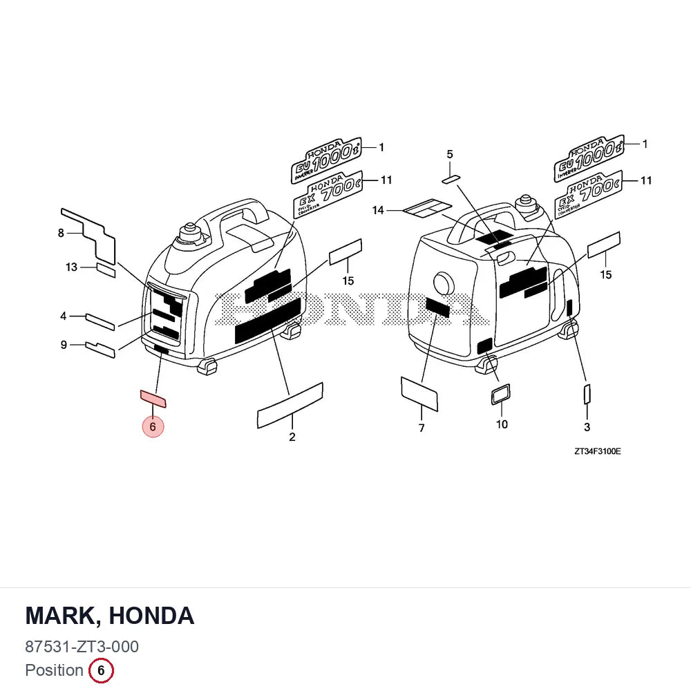 MARK, HONDA