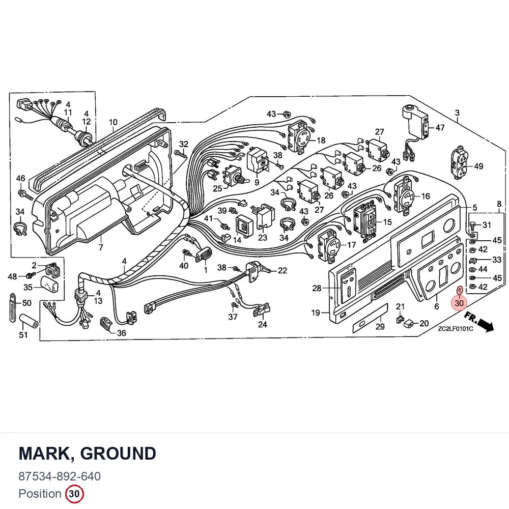 MARK, GROUND