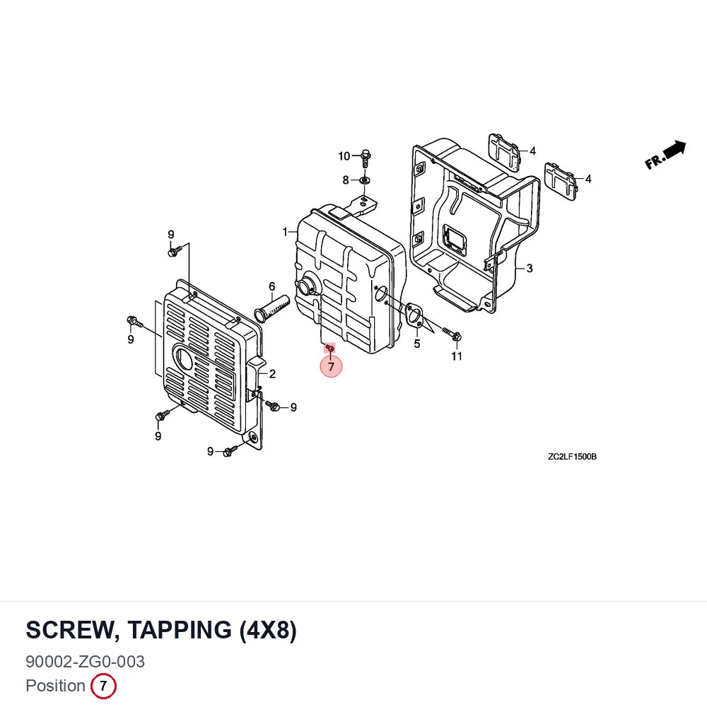 SCREW, TAPPING (4X8)