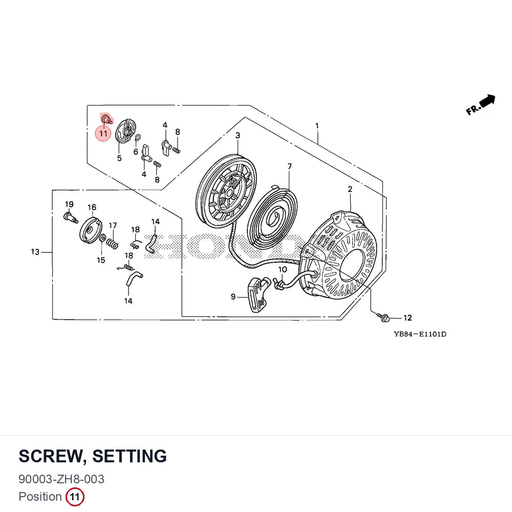 SCREW, SETTING
