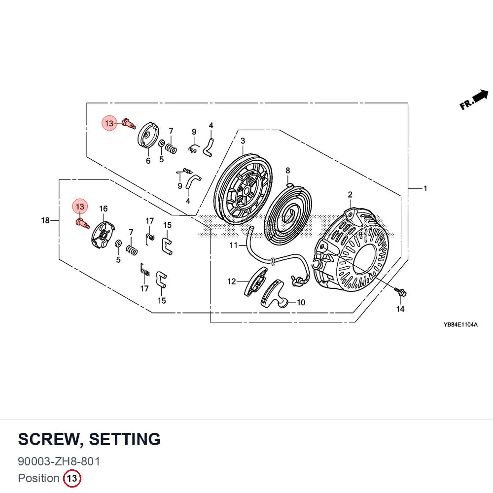 SCREW, SETTING