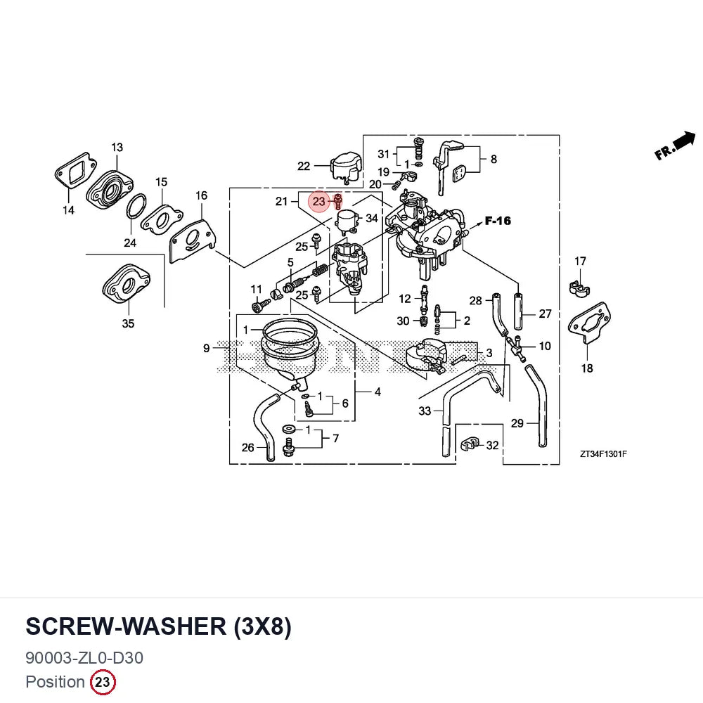SCREW-WASHER (3X8)
