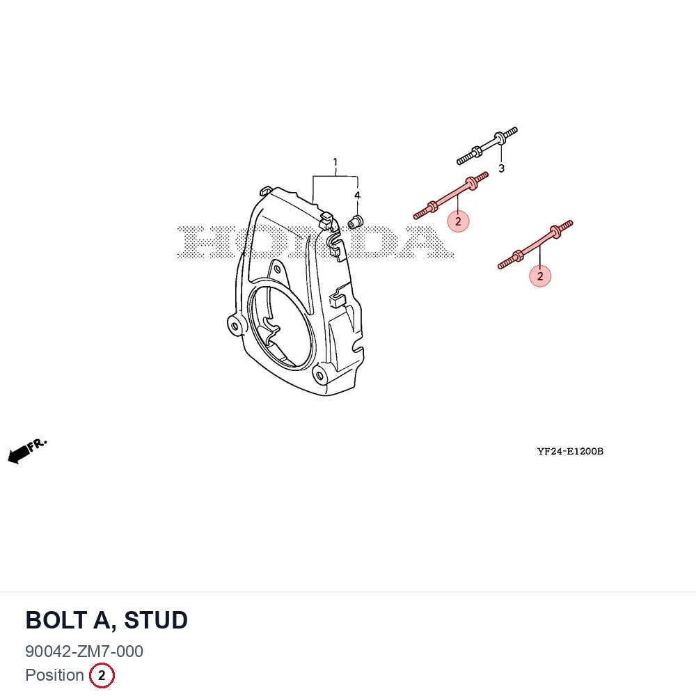 BOLT A, STUD