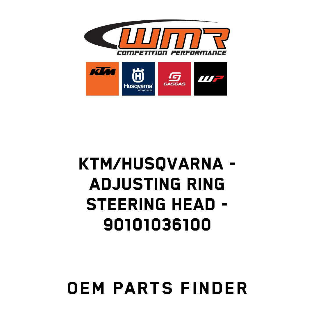 Adjusting ring steering head