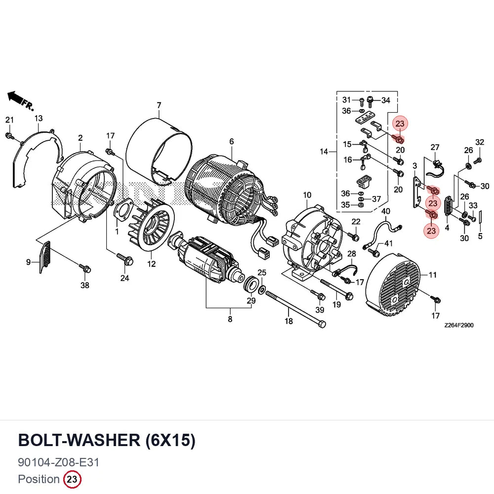 BOLT-WASHER (6X15)