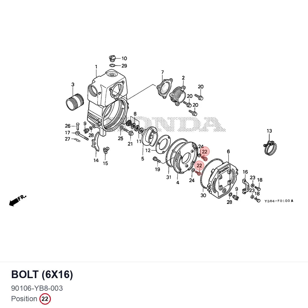 BOLT (6X16)