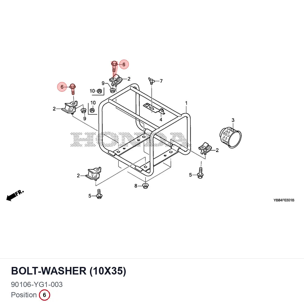 BOLT-WASHER (10X35)