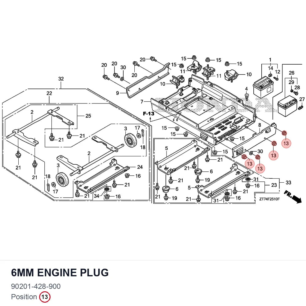 6mm Engine Plug
