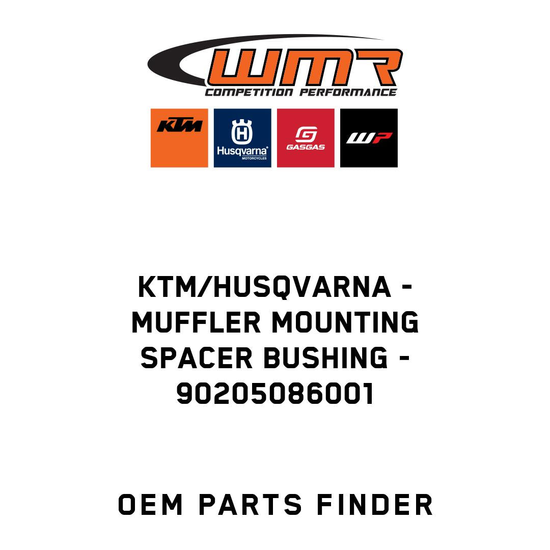 muffler mounting spacer bushing