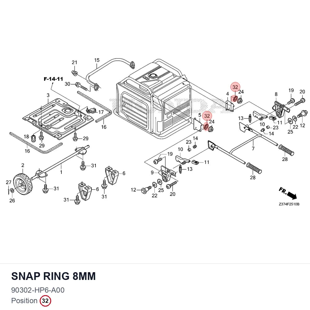 Snap Ring 8mm