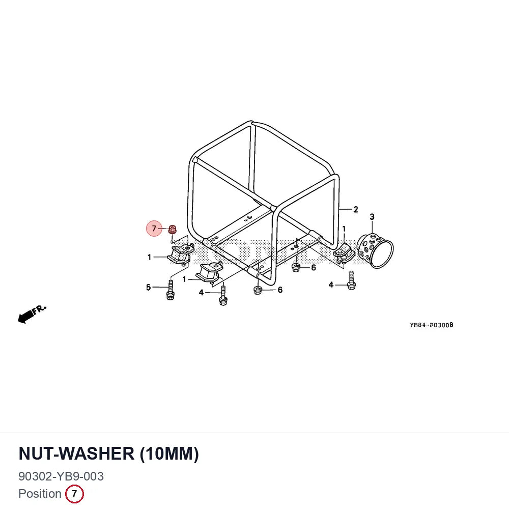 NUT-WASHER (10MM)