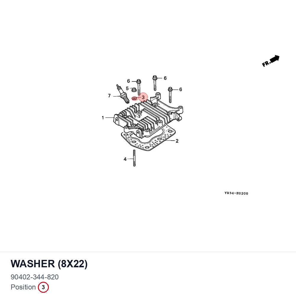 WASHER (8X22)