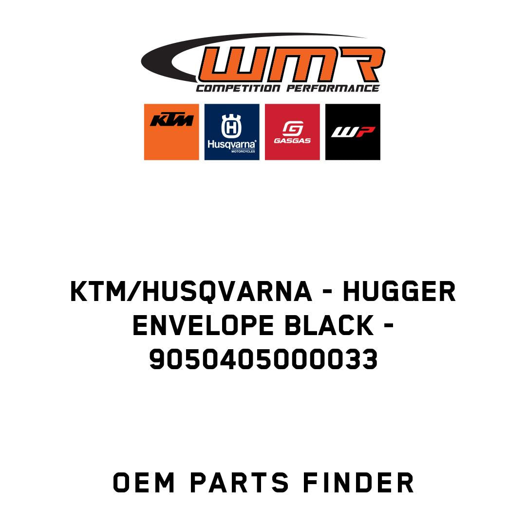 HUGGER ENVELOPE BLACK