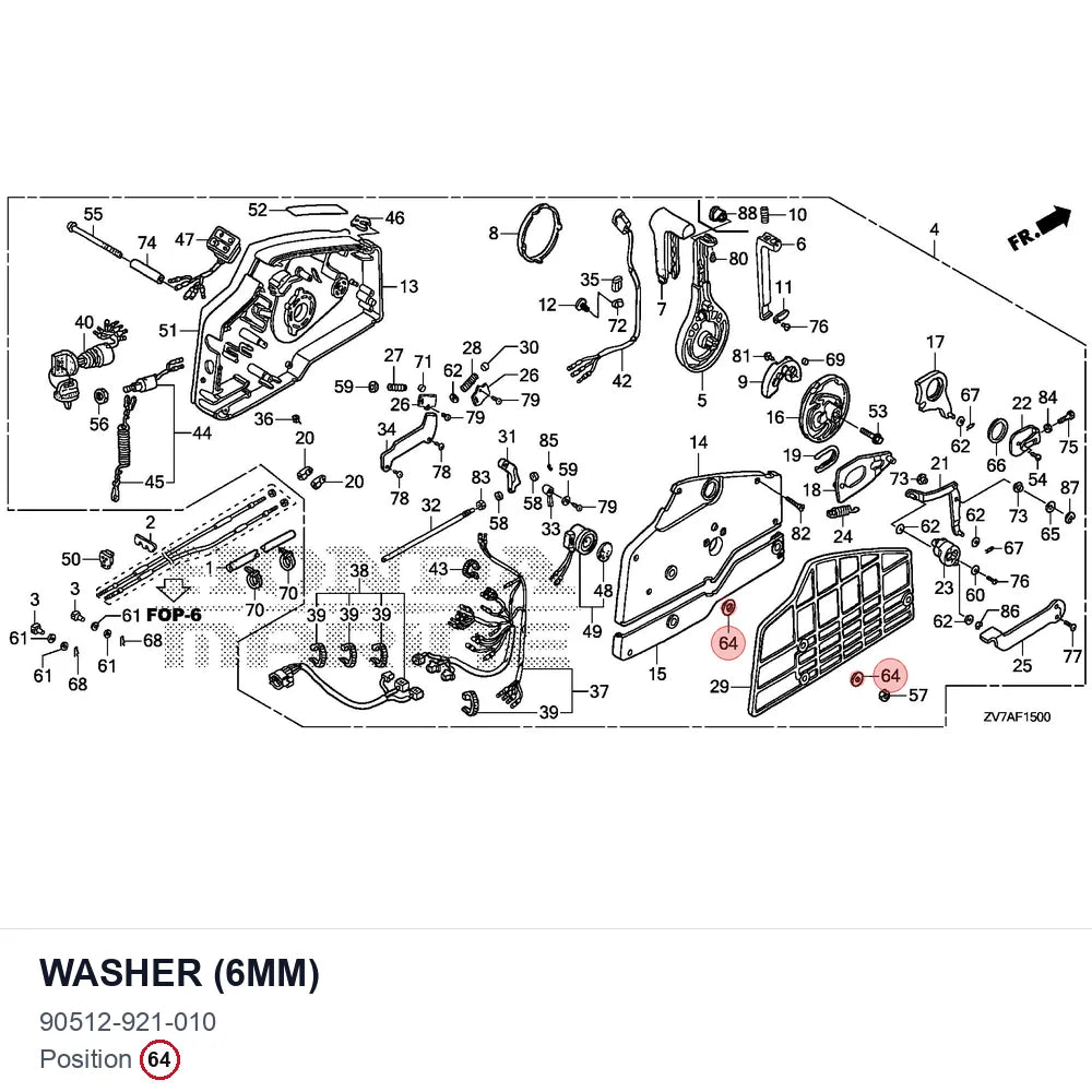 WASHER (6MM)