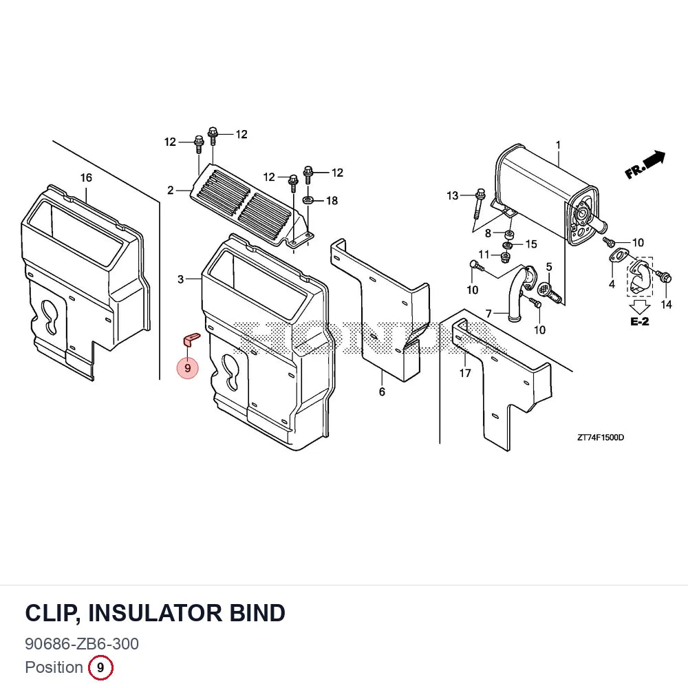 CLIP, INSULATOR BIND