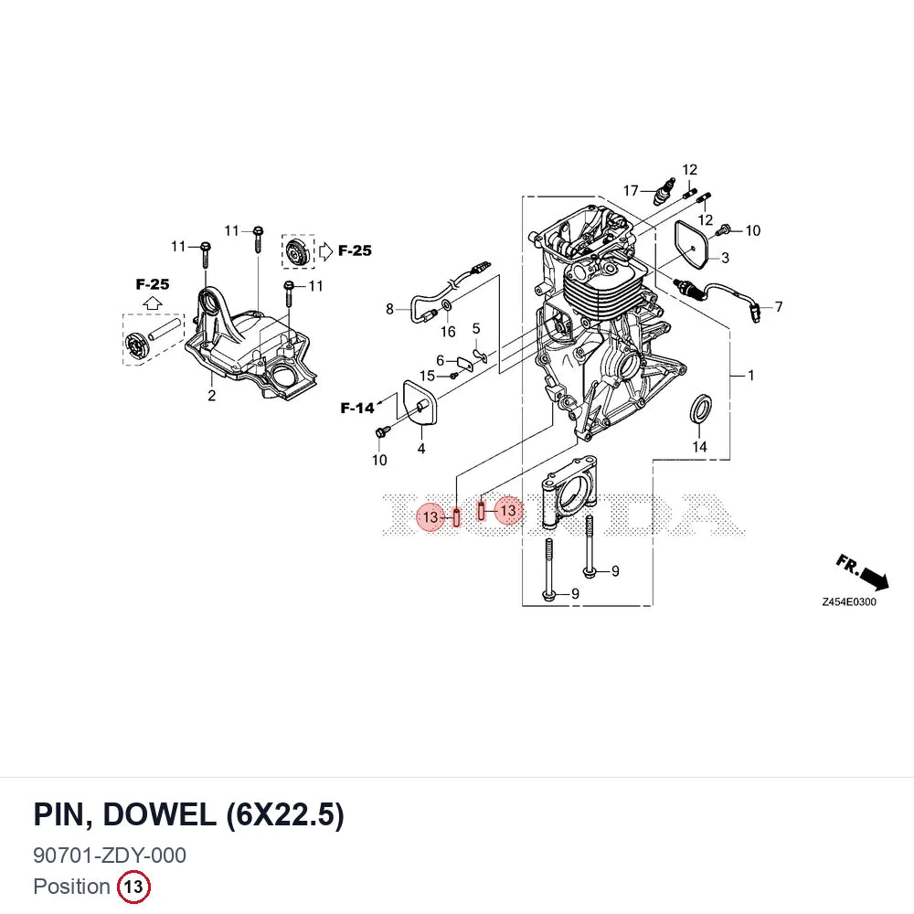 PIN, DOWEL (6X22.5)