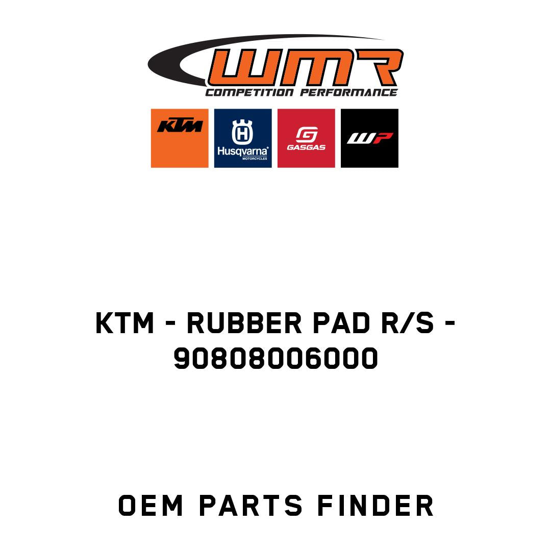 RUBBER PAD R/S