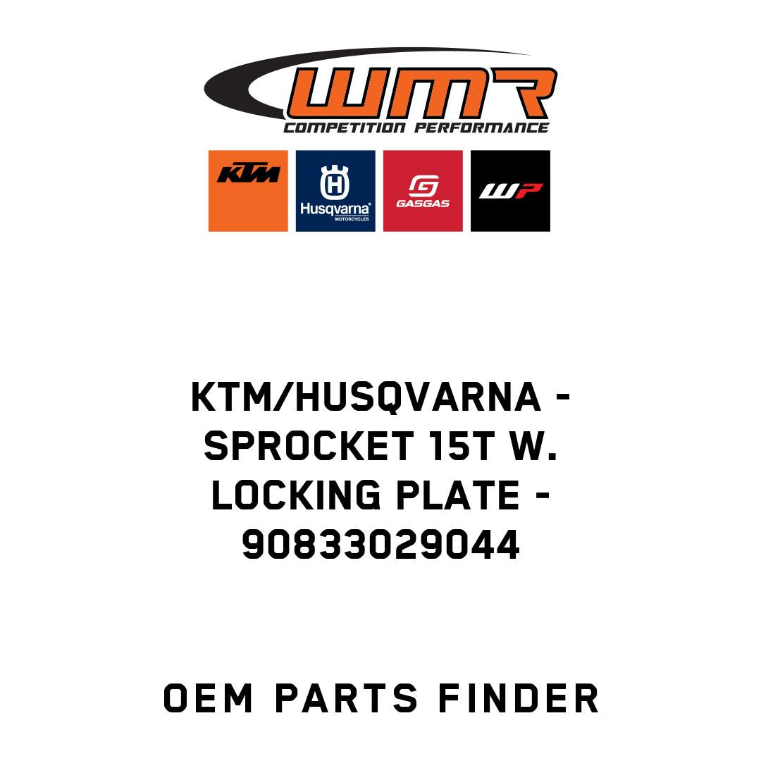SPROCKET 15T W. LOCKING PLATE