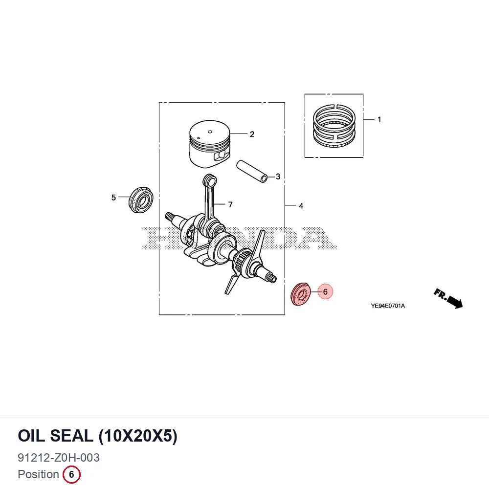 OIL SEAL (10X20X5)