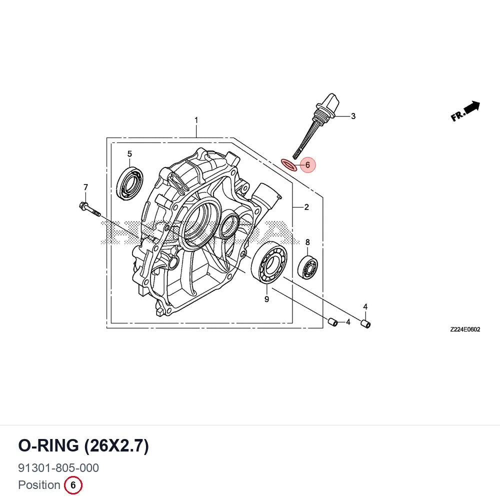 O-RING (26X2.7)