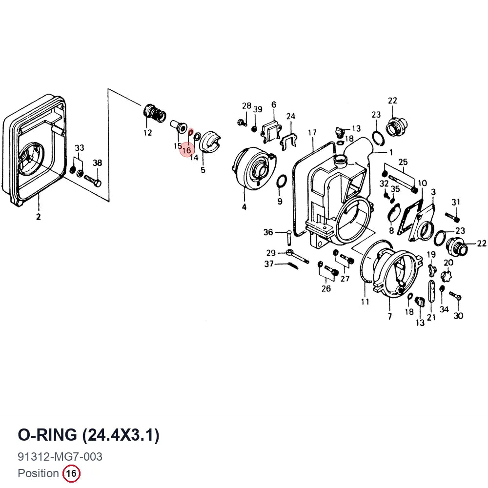 O-RING (24.4X3.1)