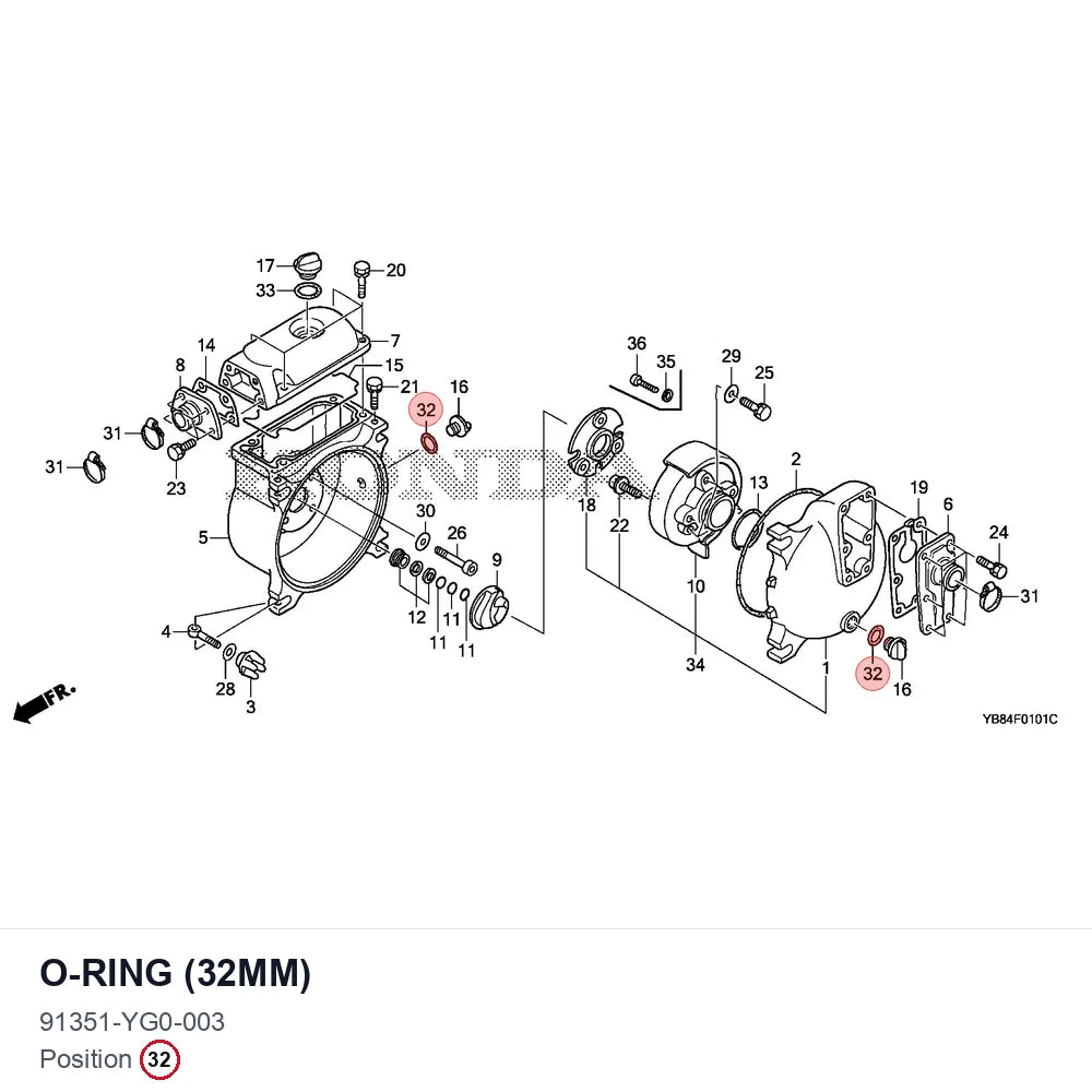 O-RING (32MM)