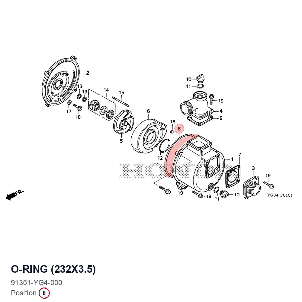O-RING (232X3.5)
