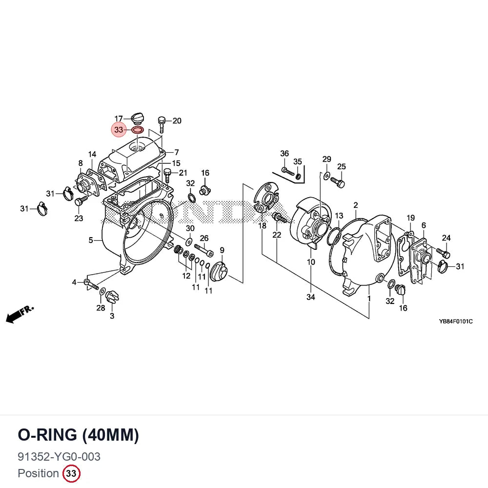 O-RING (40MM)