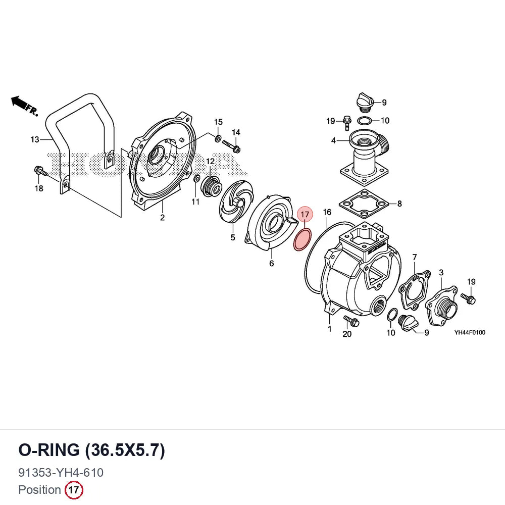 O-RING (36.5X5.7)