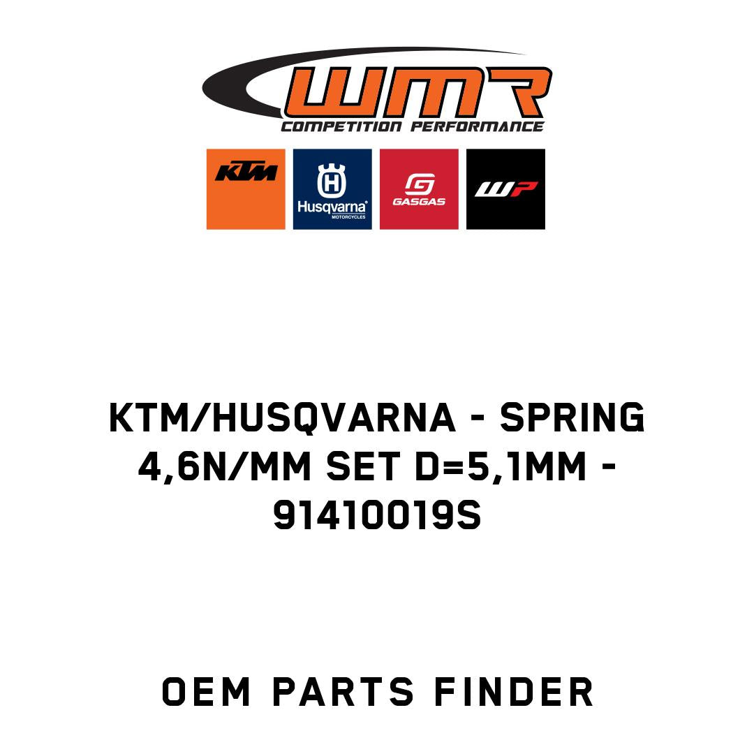 SPRING 4,6N/MM SET D=5,1MM