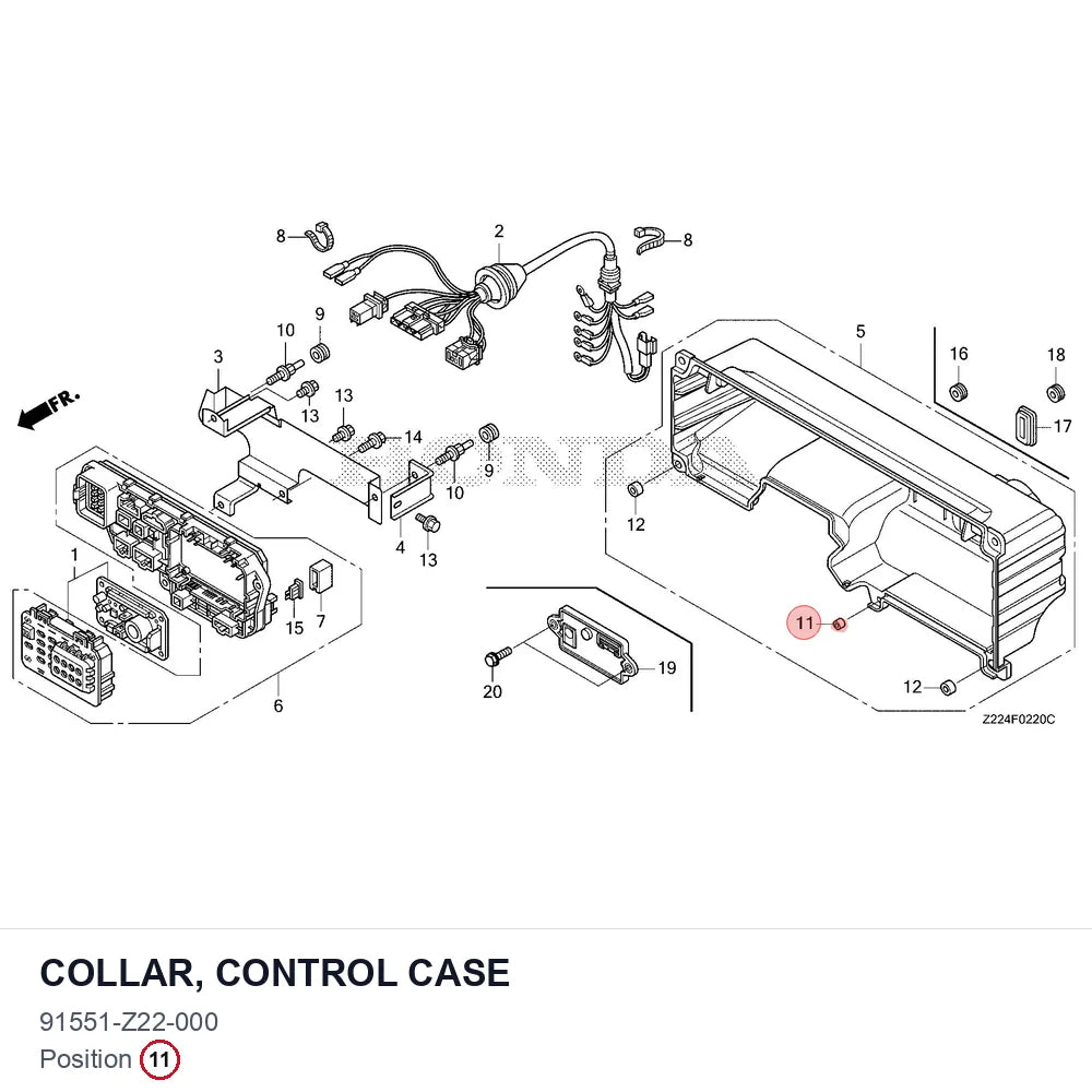 COLLAR, CONTROL CASE
