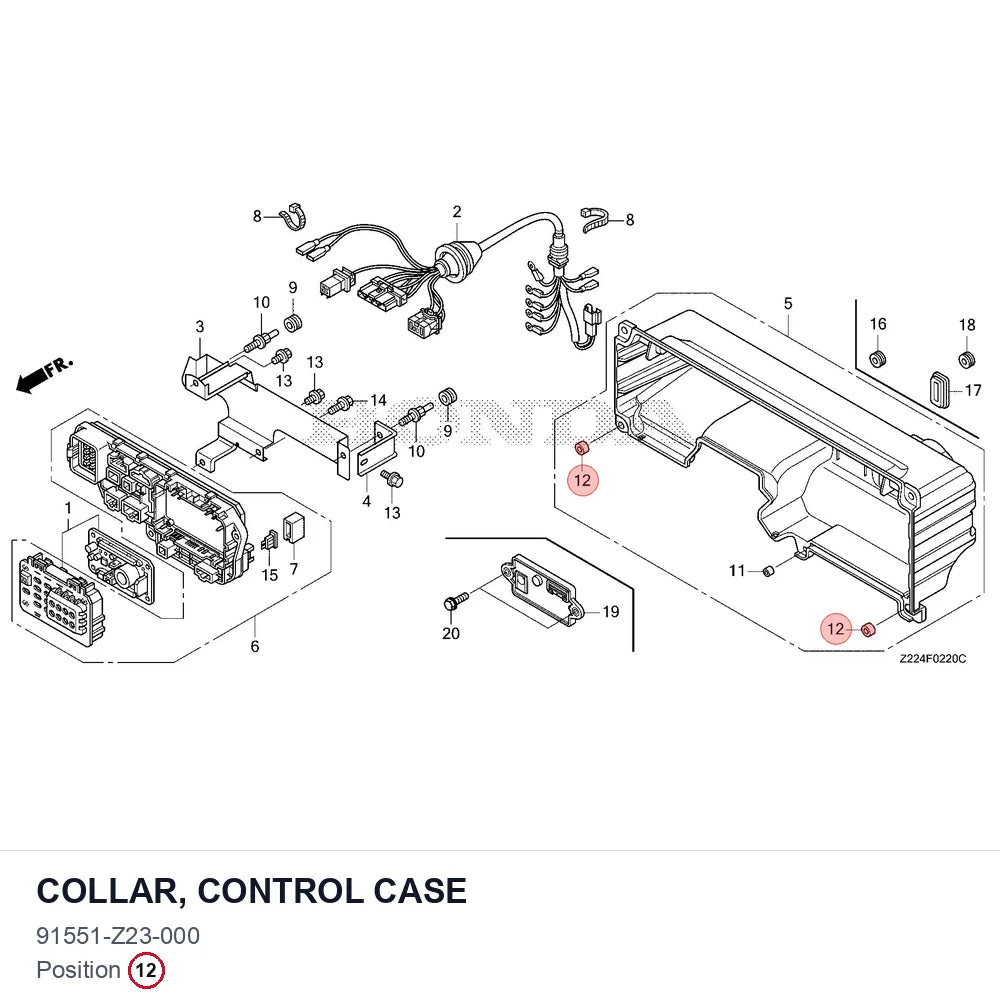COLLAR, CONTROL CASE