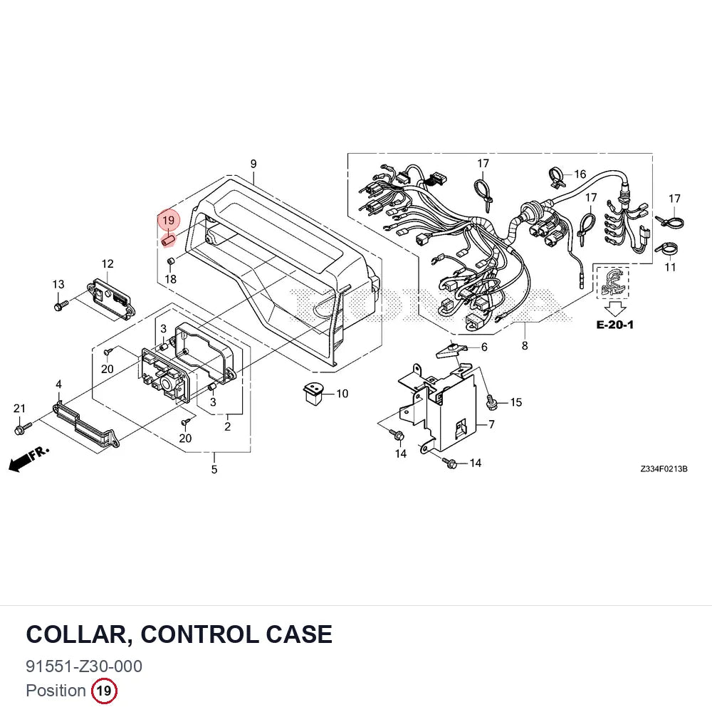 COLLAR, CONTROL CASE