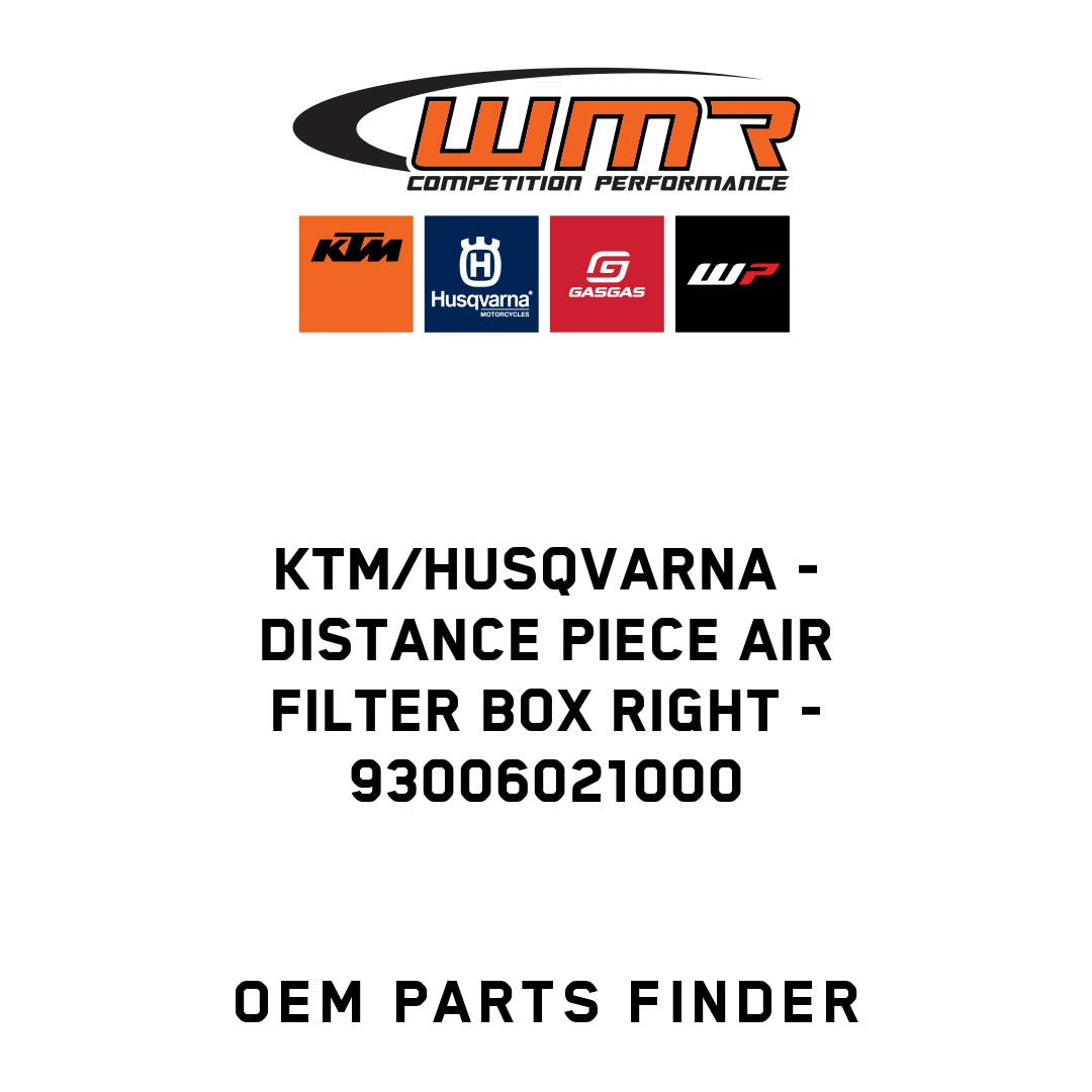Distance piece air filter box right