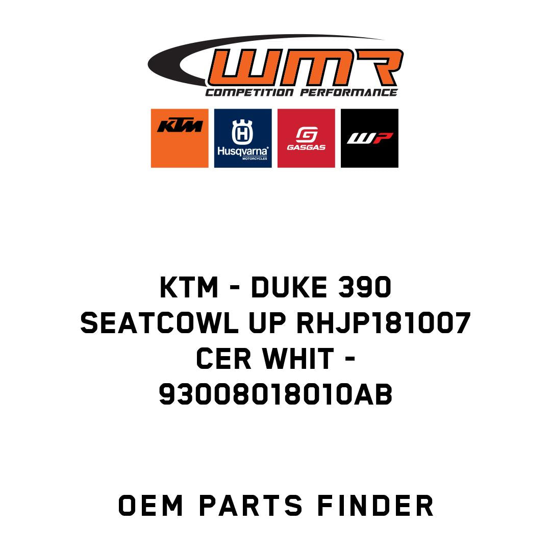 DUKE 390 SEATCOWL UP RHJP181007 CER WHIT