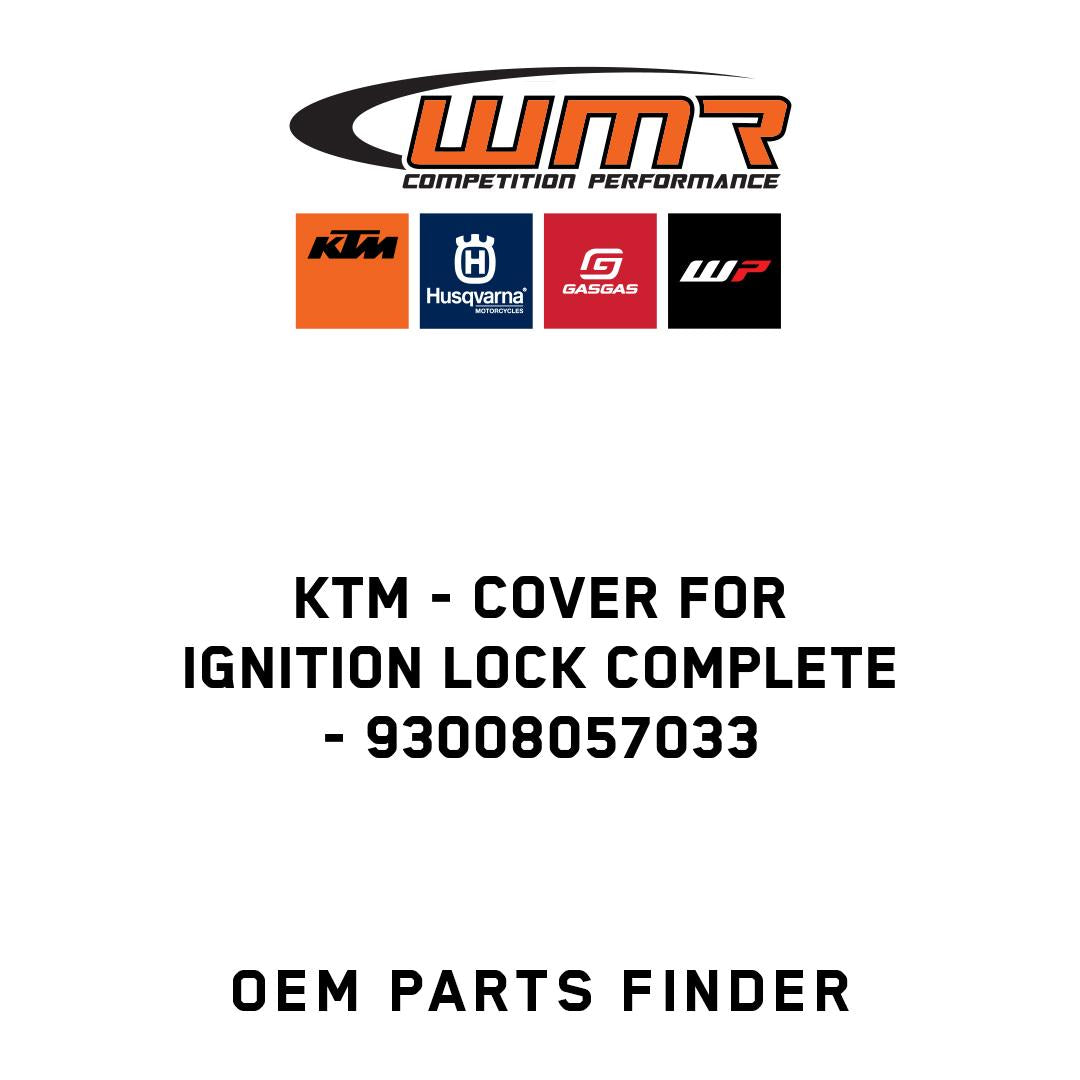 Cover for ignition lock complete