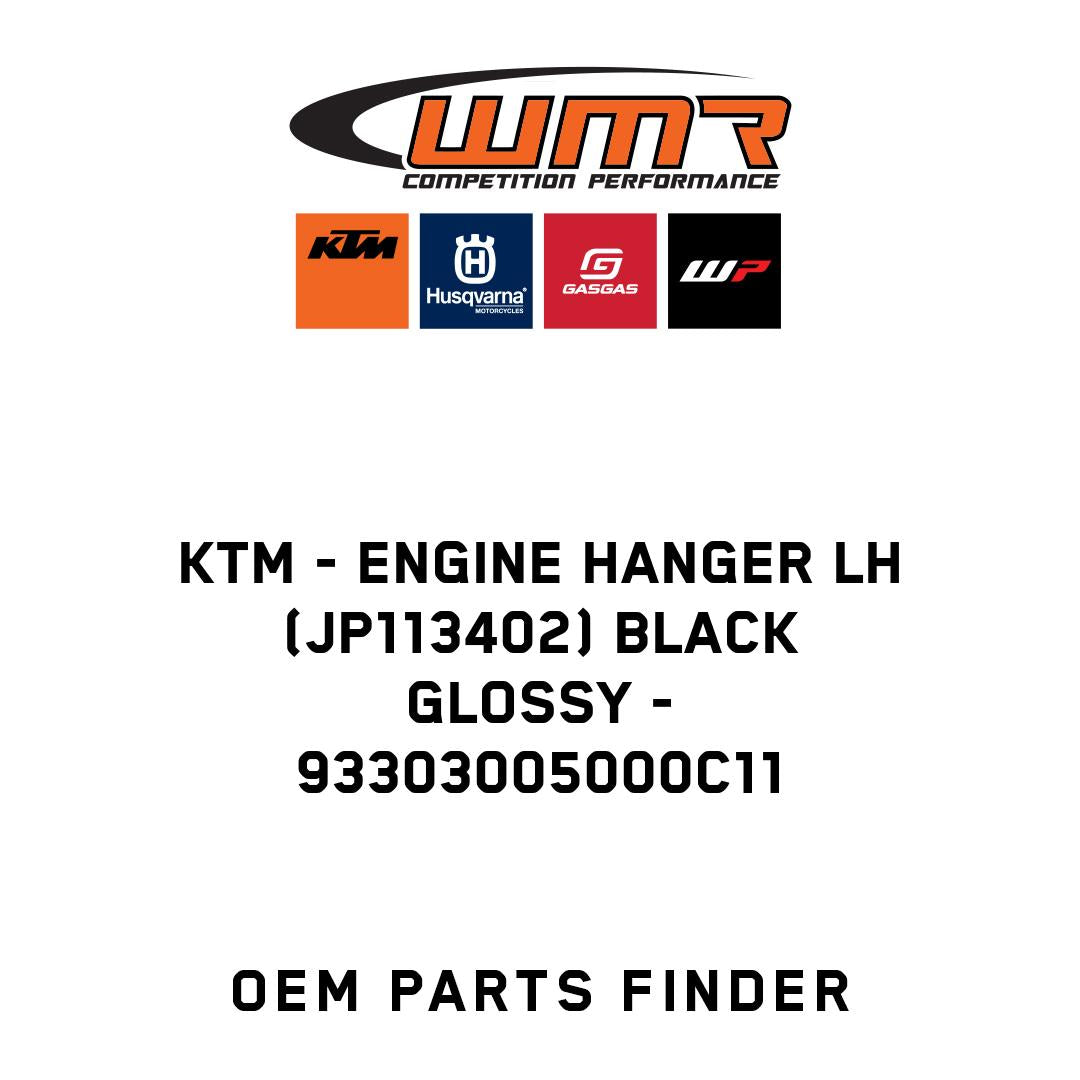 ENGINE HANGER LH (JP113402) BLACK GLOSSY