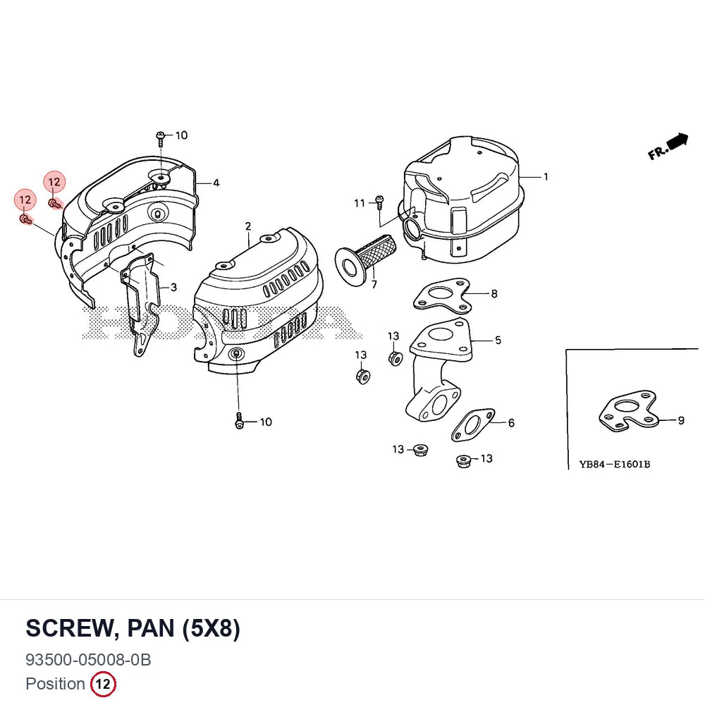 SCREW, PAN (5X8)