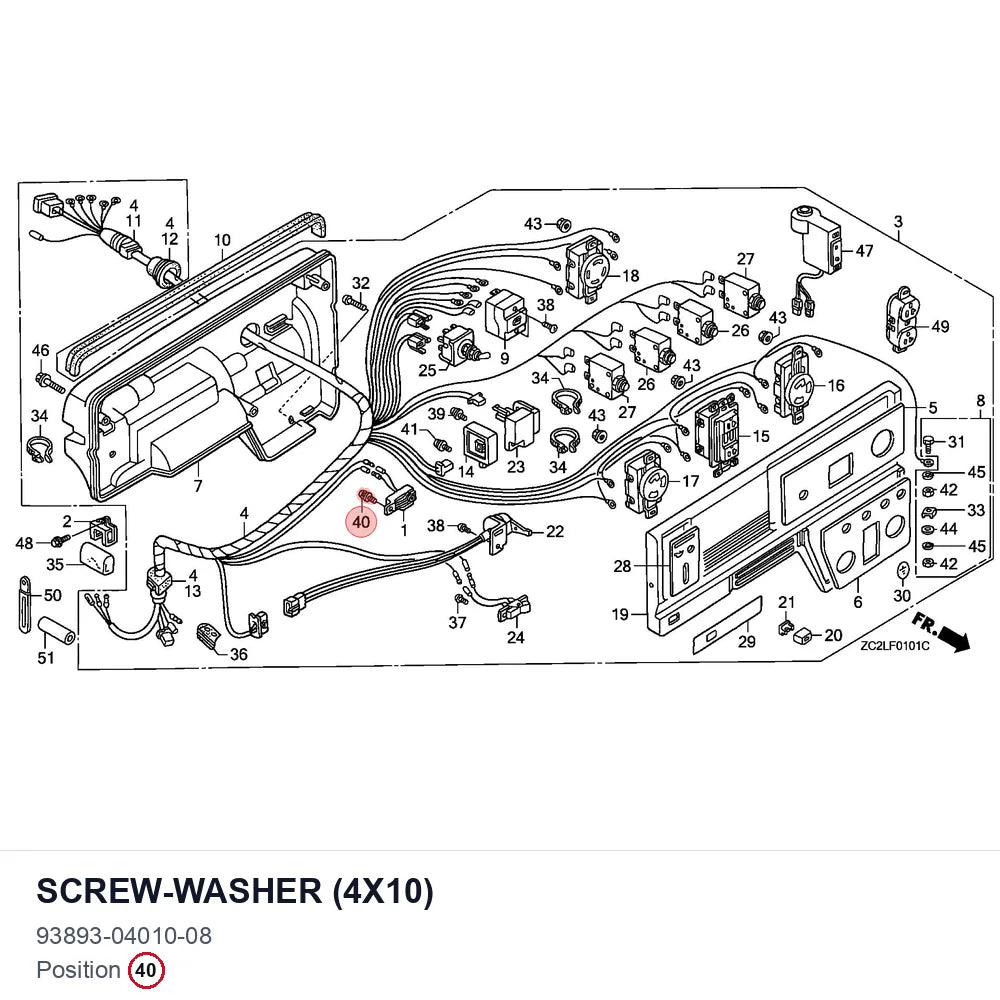 SCREW-WASHER (4X10)