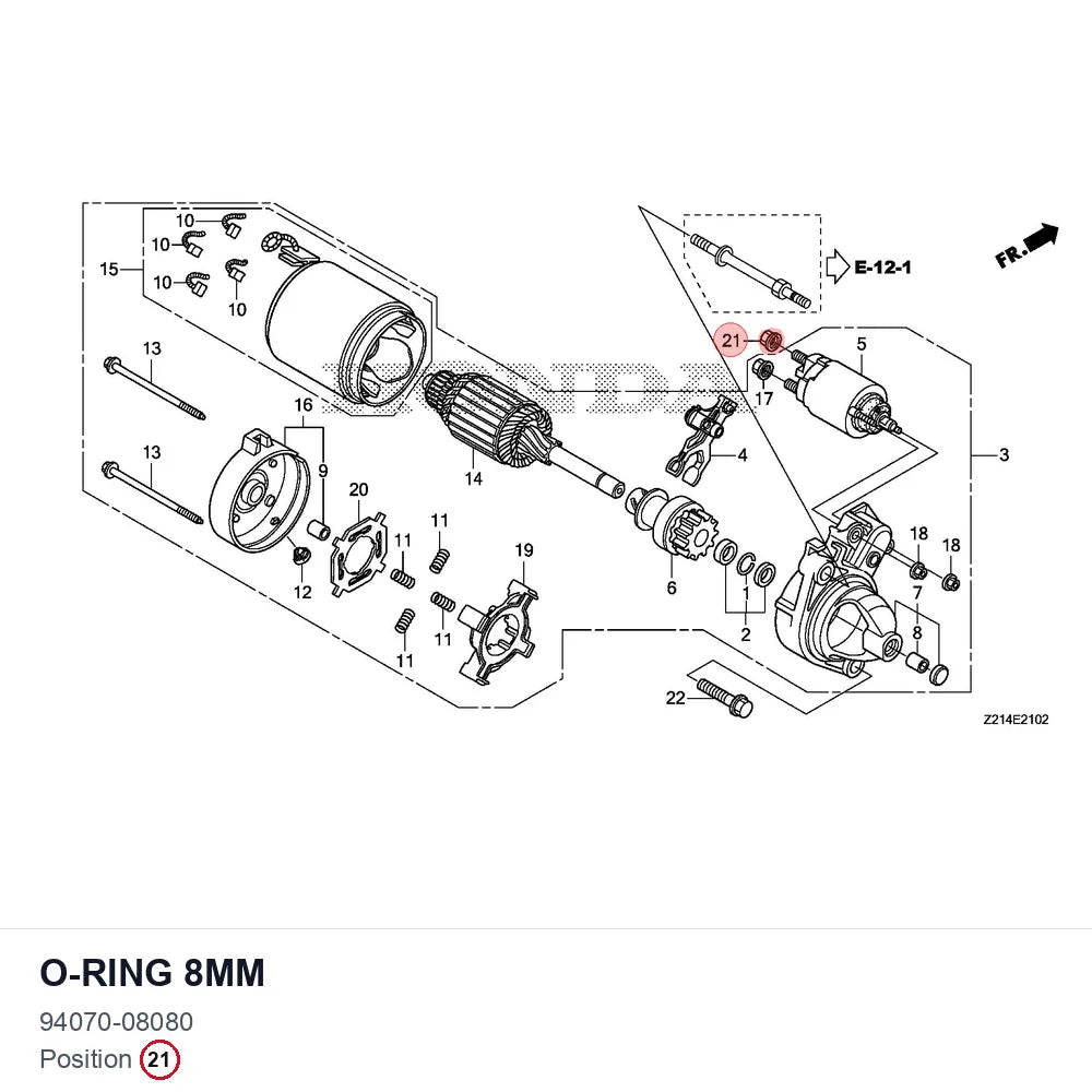 O-RING 8MM