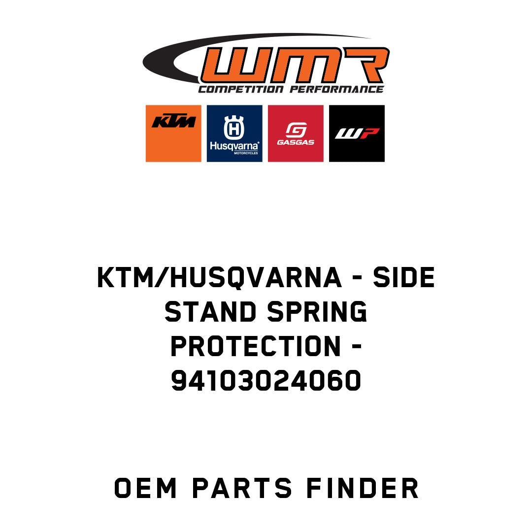 Side stand spring protection