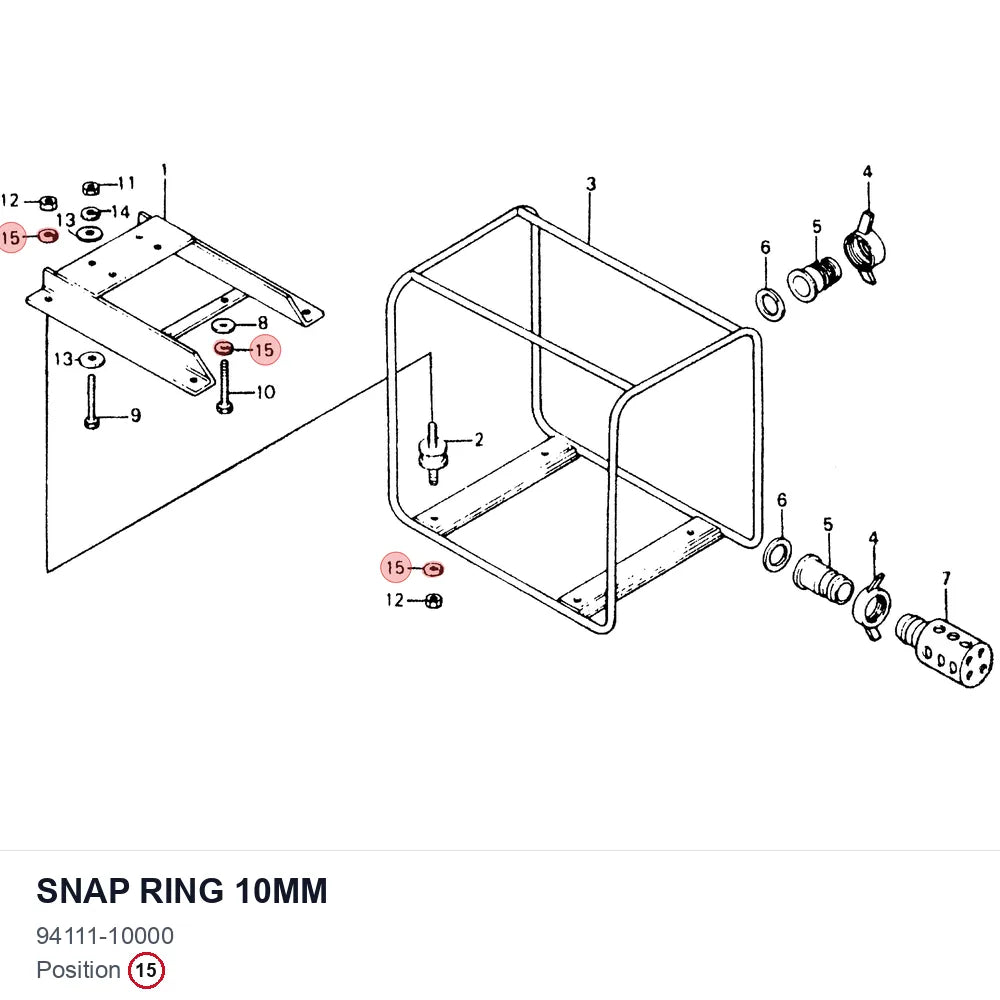 Snap Ring 10mm