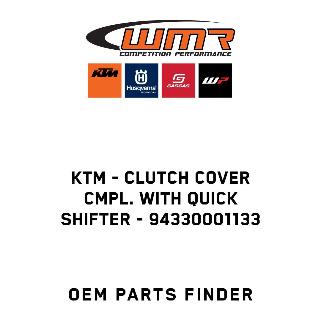 Clutch cover cmpl. with Quick Shifter