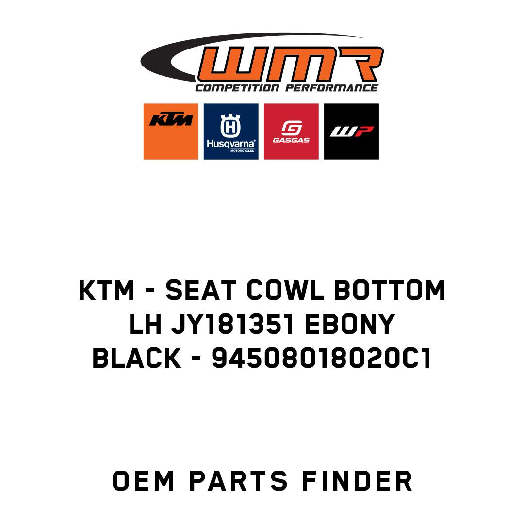 SEAT COWL BOTTOM LH JY181351 EBONY BLACK