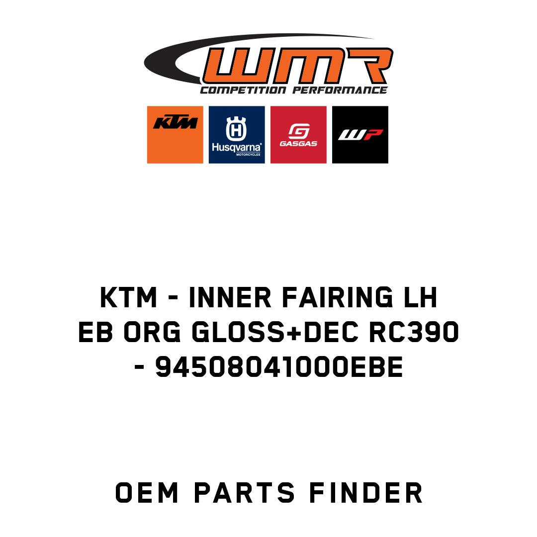 INNER FAIRING LH EB ORG GLOSS+DEC RC390